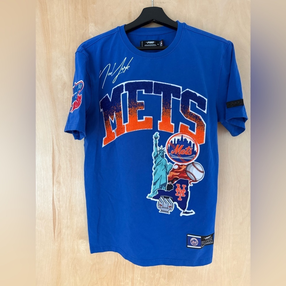 New York Mets Pro Standard 1986 World Series Hometown T-Shirt - Royal; NWOT! - Picture 7 of 13